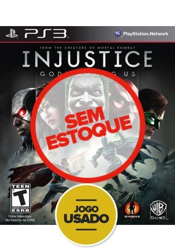 Injustice (seminovo) - PS3